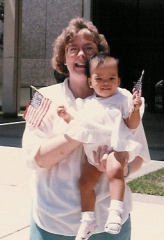 1984 citizen Liz w Nancy