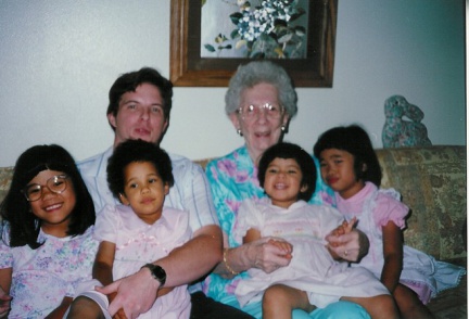 1992 Grandma and Kids